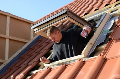 Pose de fenêtres de toit Velux à Bren